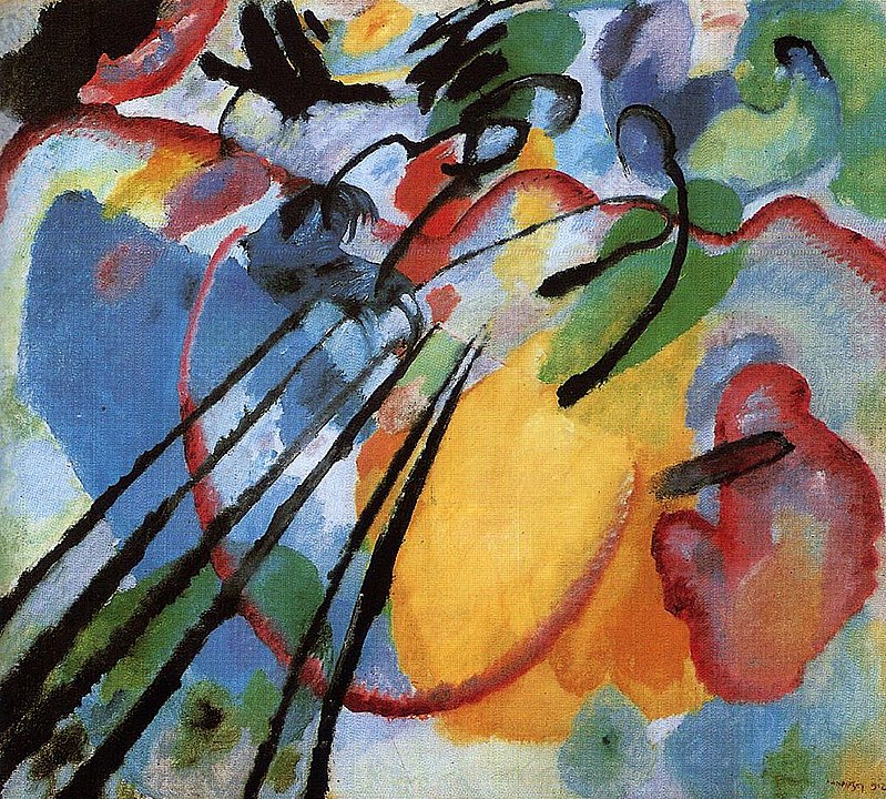 [Illustration: Vassily Kandinsky, Improvisation, 1912]